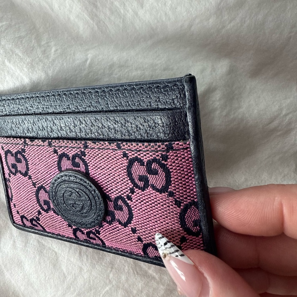 Gucci monogram card holder - Picture 8 of 16